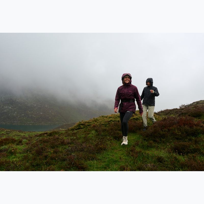 Взуття туристичне жіноче Jack Wolfskin Wild Hike Texapore Mid black 9