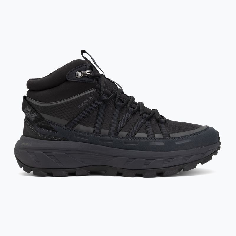 Черевики туристичні чоловічі Jack Wolfskin Wild Hike Texapore Mid black 2