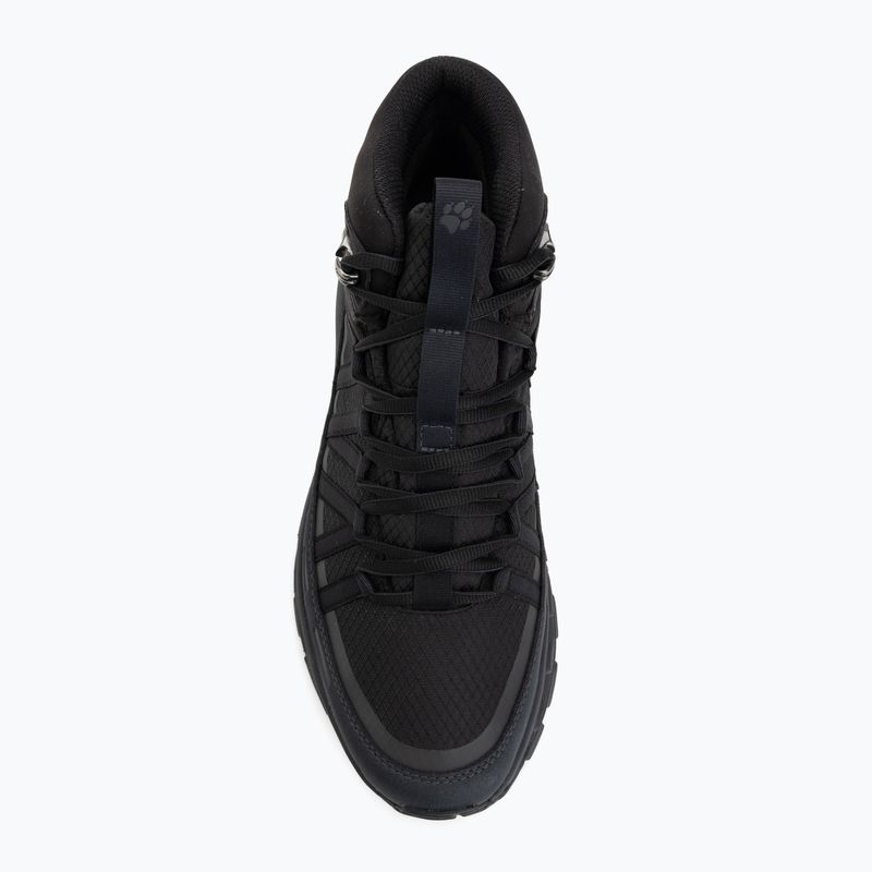 Черевики туристичні чоловічі Jack Wolfskin Wild Hike Texapore Mid black 5