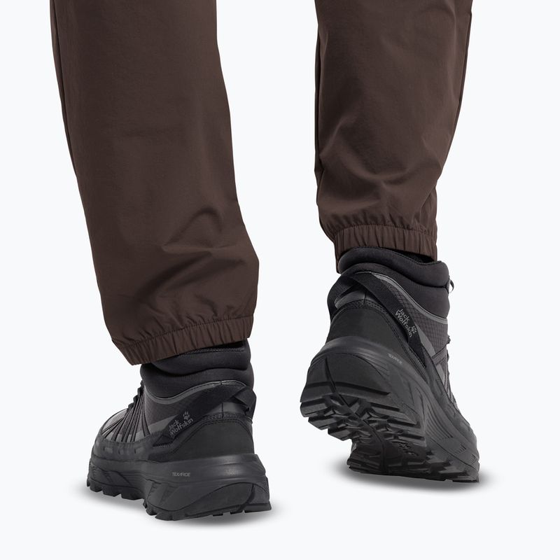 Черевики туристичні чоловічі Jack Wolfskin Wild Hike Texapore Mid black 5