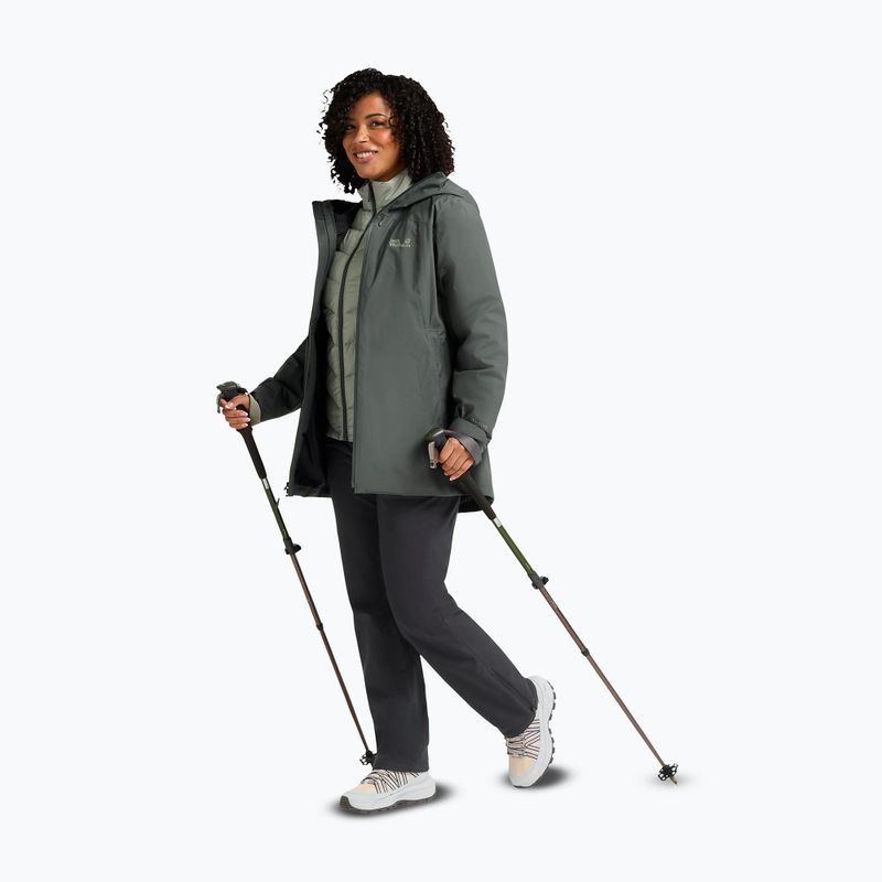 Кросівки туристичні жіночі Jack Wolfskin Wild Hike Texapore Mid oyster 4