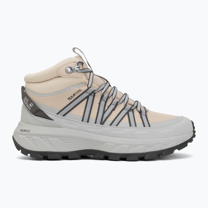 Кросівки туристичні жіночі Jack Wolfskin Wild Hike Texapore Mid oyster 2