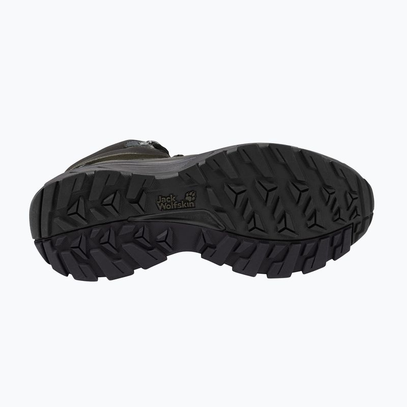 Взуття туристичне чоловіче Jack Wolfskin Wild Hike Texapore Mid obsidian moss 2