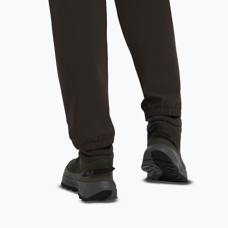 Черевики туристичні чоловічі Jack Wolfskin Wild Hike Texapore Mid obsidian moss 6