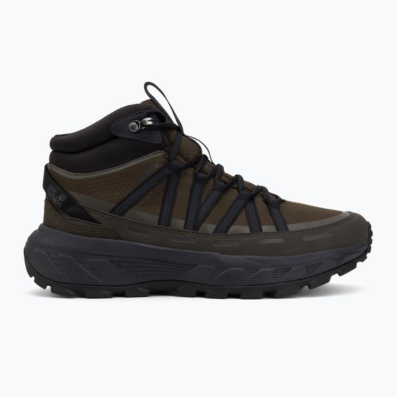 Черевики туристичні чоловічі Jack Wolfskin Wild Hike Texapore Mid obsidian moss 2