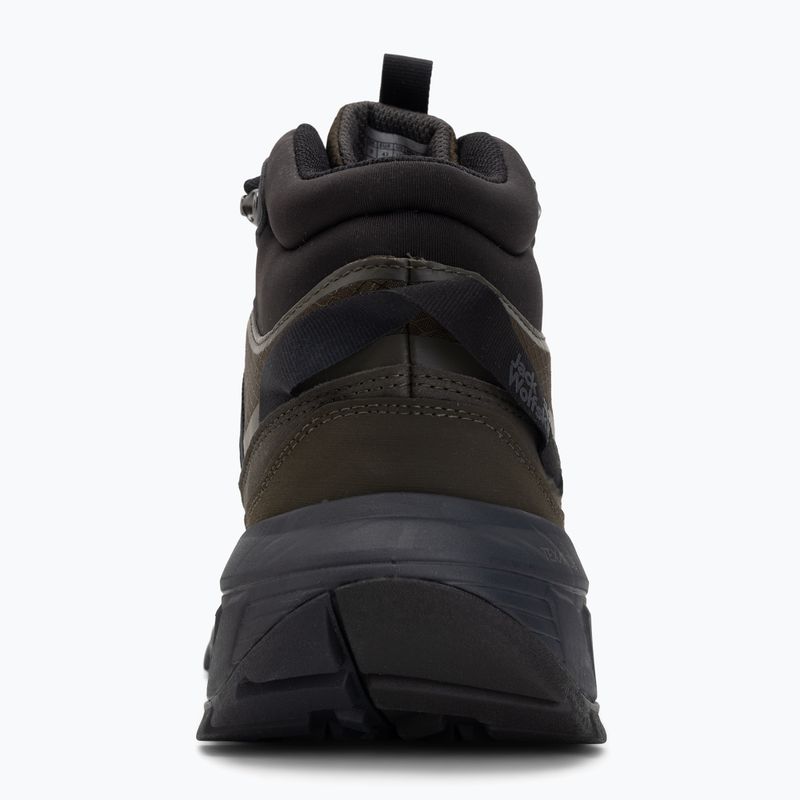 Черевики туристичні чоловічі Jack Wolfskin Wild Hike Texapore Mid obsidian moss 6