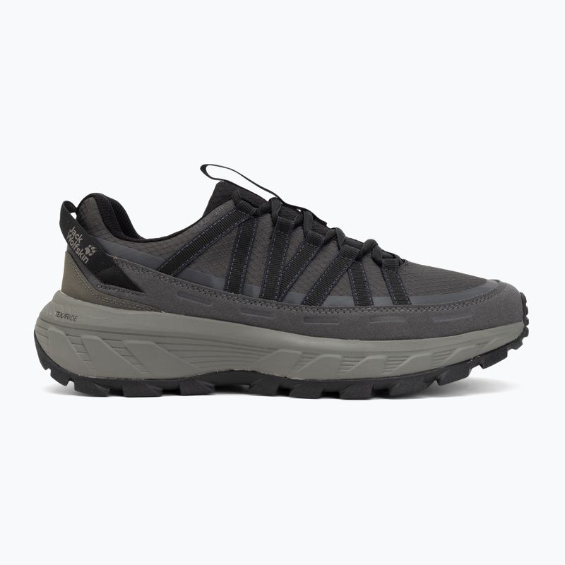 Кросівки туристичні чоловічі Jack Wolfskin Wild Hike Texapore Low black/phantom 2