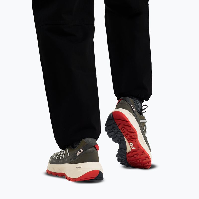 Кросівки туристичні чоловічі Jack Wolfskin Wild Hike Texapore Low obsidian moss 6