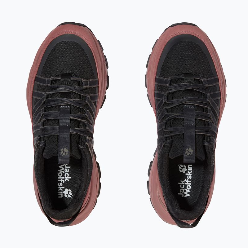 Взуття туристичне жіноче Jack Wolfskin Wild Hike Texapore Low Mineral Red 4