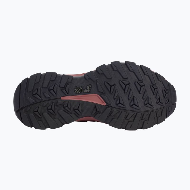 Взуття туристичне жіноче Jack Wolfskin Wild Hike Texapore Low Mineral Red 6