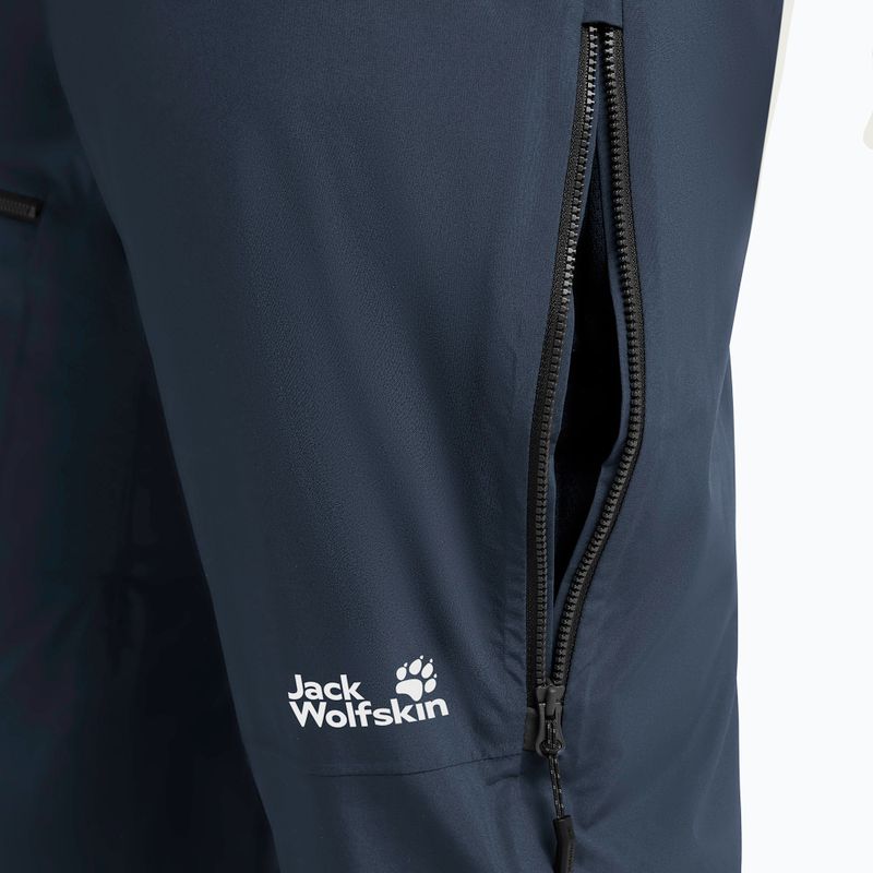 Штани гірськолижні чоловічі Jack Wolfskin Flowline Pro 2L Ins midnight sky 6