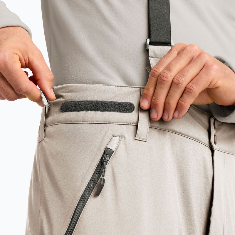 Штани гірськолижні чоловічі Jack Wolfskin Flowline Pro 2L Ins pale sand 4