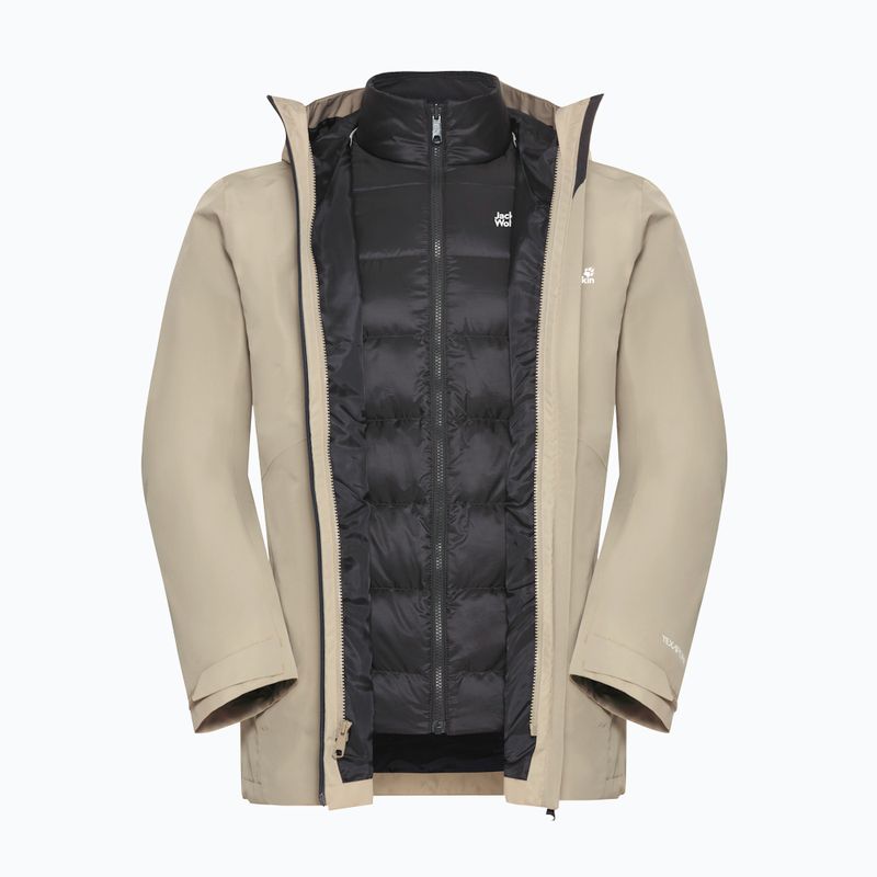 Куртка 3в1 чоловіча Jack Wolfskin Icecape 3In1 Down Rds linen 12