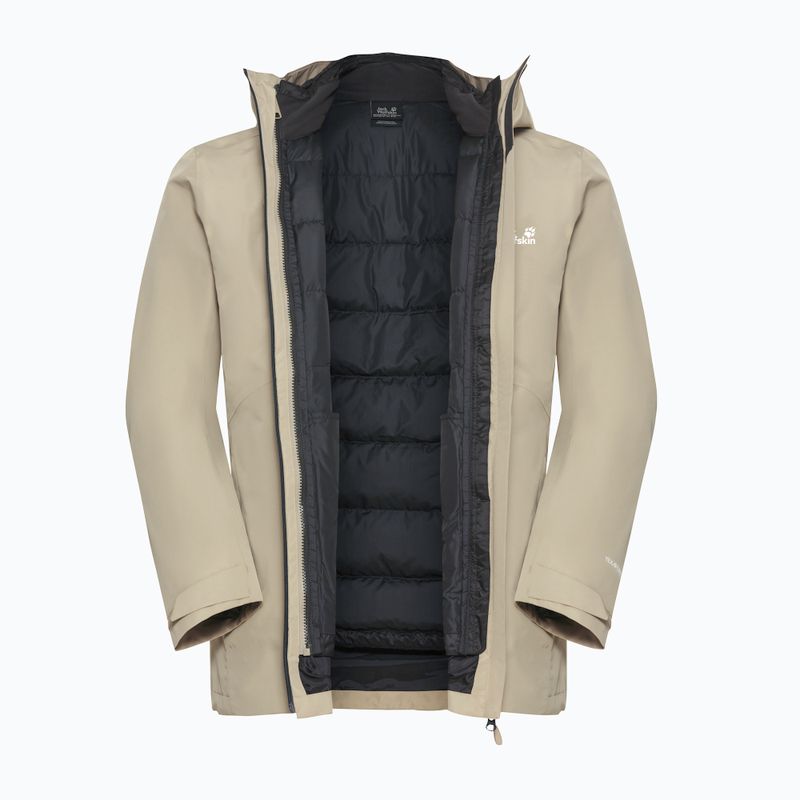 Куртка 3в1 чоловіча Jack Wolfskin Icecape 3In1 Down Rds linen 13