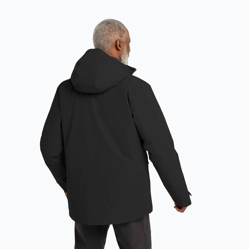 Куртка 3в1 чоловіча Jack Wolfskin Icecape 3In1 Down Rds black 3