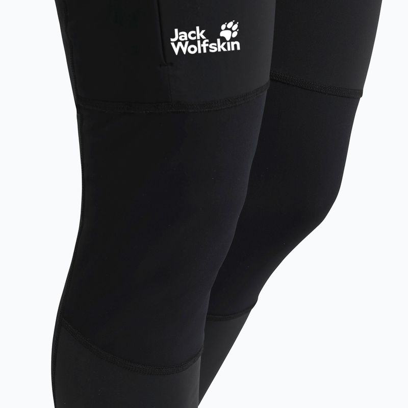 Легінси трекінгові жіночі Jack Wolfskin Hike With Me black 5