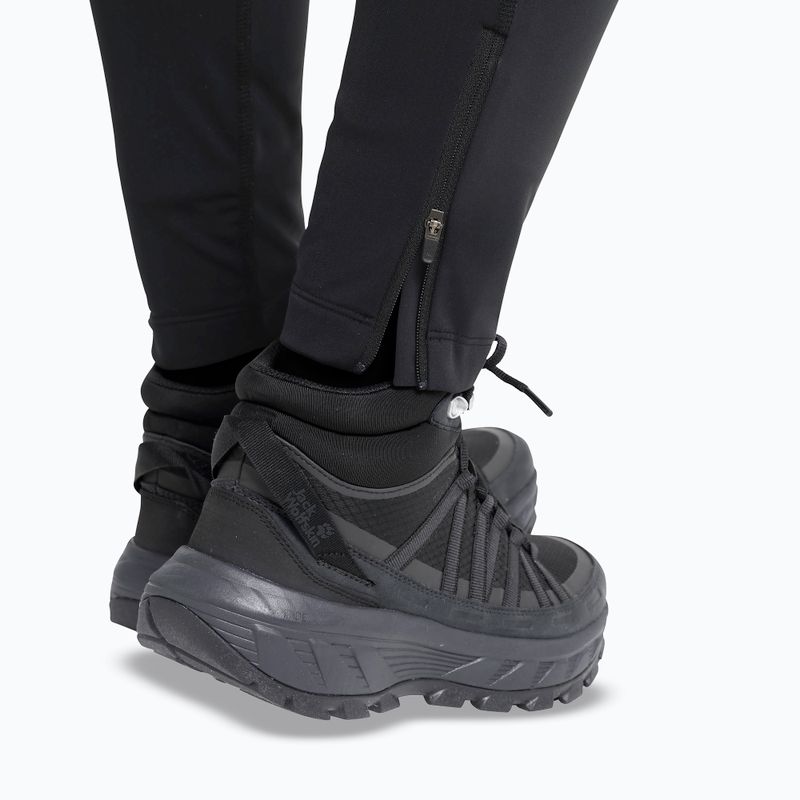 Легінси трекінгові жіночі Jack Wolfskin Hike With Me black 6