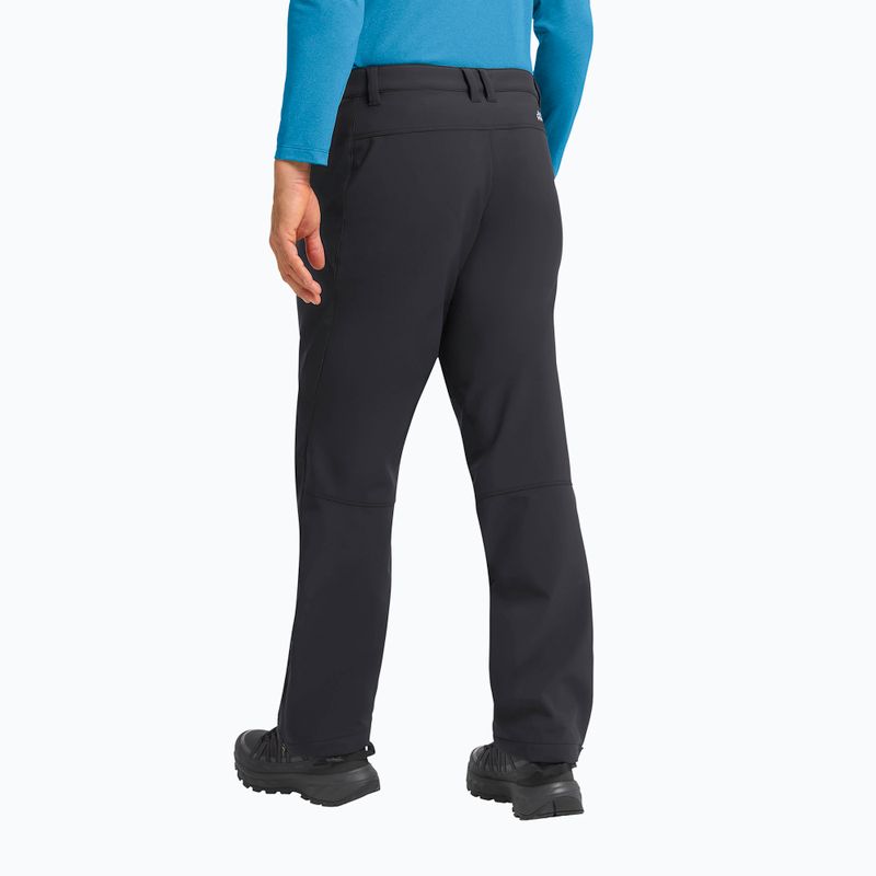 Штани трекінгові чоловічі Jack Wolfskin Trek Terrain black 3