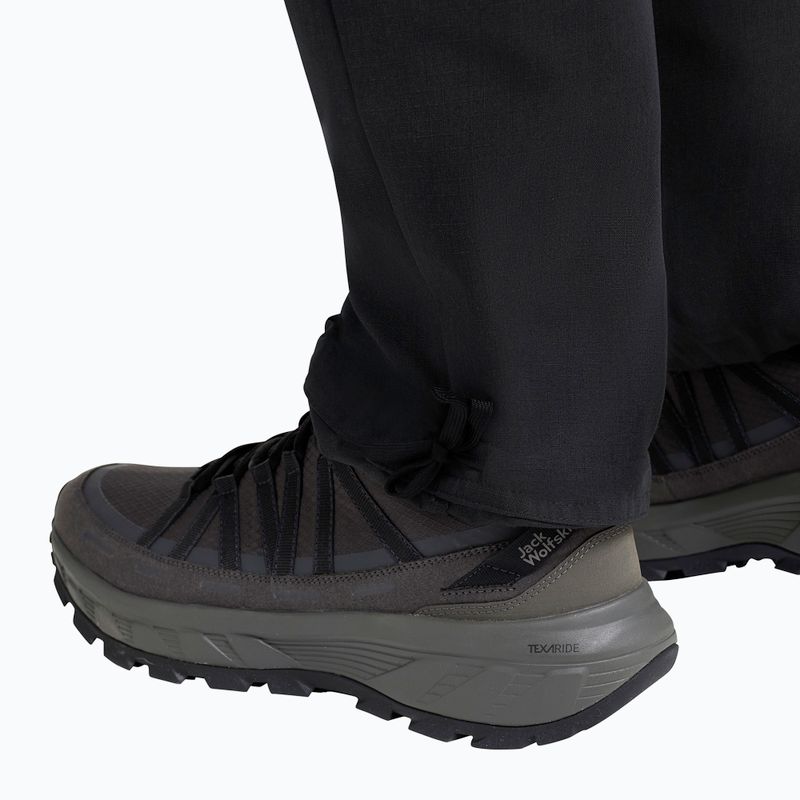 Штани трекінгові чоловічі Jack Wolfskin Yuma Cargo black 6