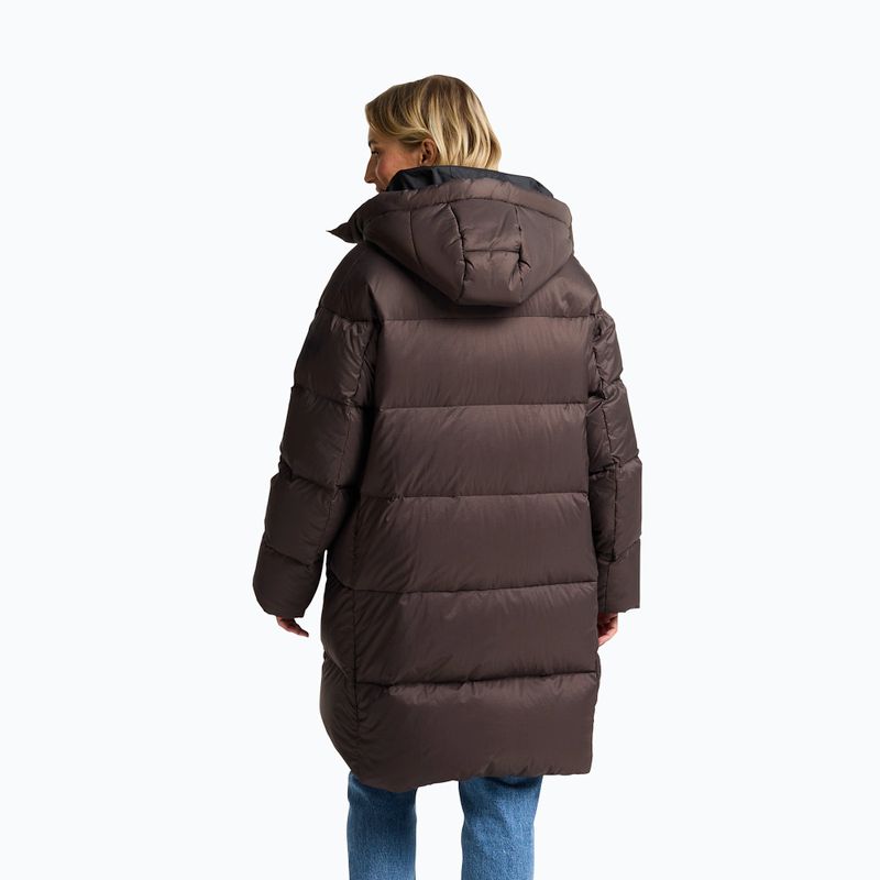 Пуховик жіночий Jack Wolfskin Icy Hill Coat Rds peat 3