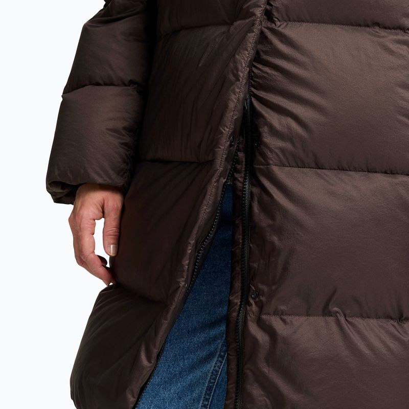 Пуховик жіночий Jack Wolfskin Icy Hill Coat Rds peat 5