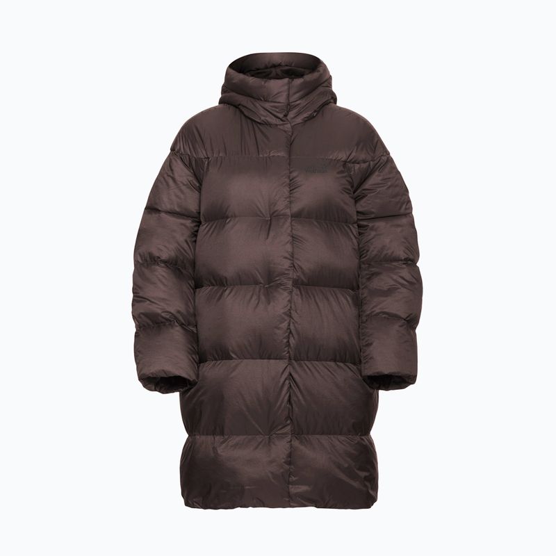 Пуховик жіночий Jack Wolfskin Icy Hill Coat Rds peat 7