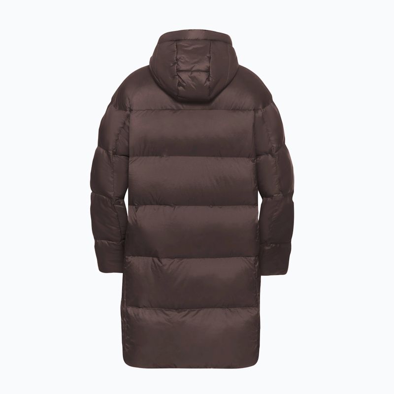 Пуховик жіночий Jack Wolfskin Icy Hill Coat Rds peat 8