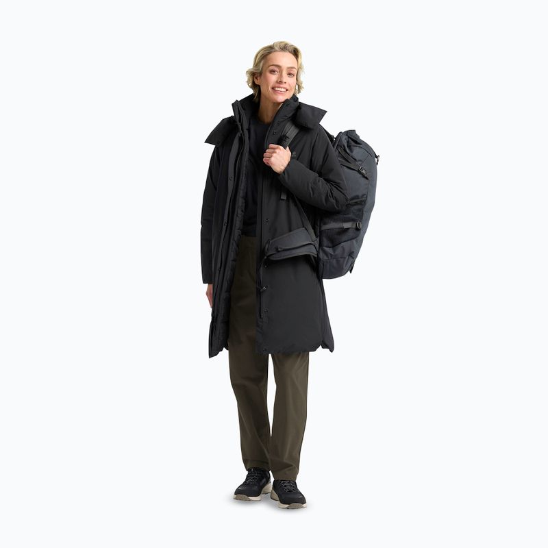 Жіноче утеплене пальто Jack Wolfskin Frost Haven Coat чорний 2