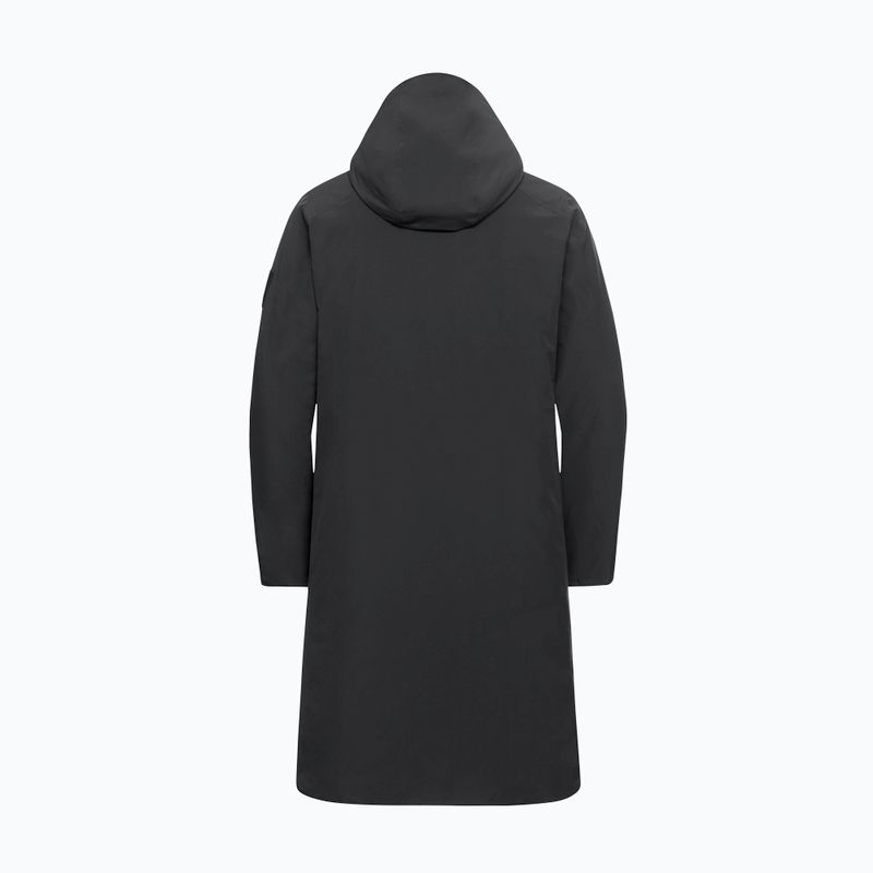 Жіноче утеплене пальто Jack Wolfskin Frost Haven Coat чорний 8