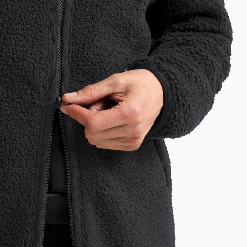 Кофта трекінгова жіноча Jack Wolfskin High Curl Coat black 5