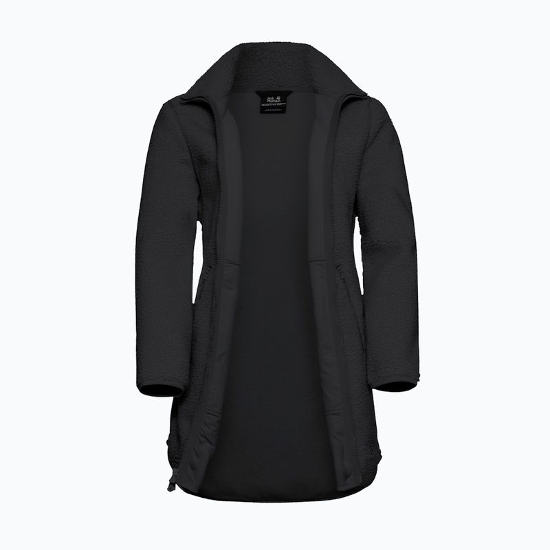 Кофта трекінгова жіноча Jack Wolfskin High Curl Coat black 9