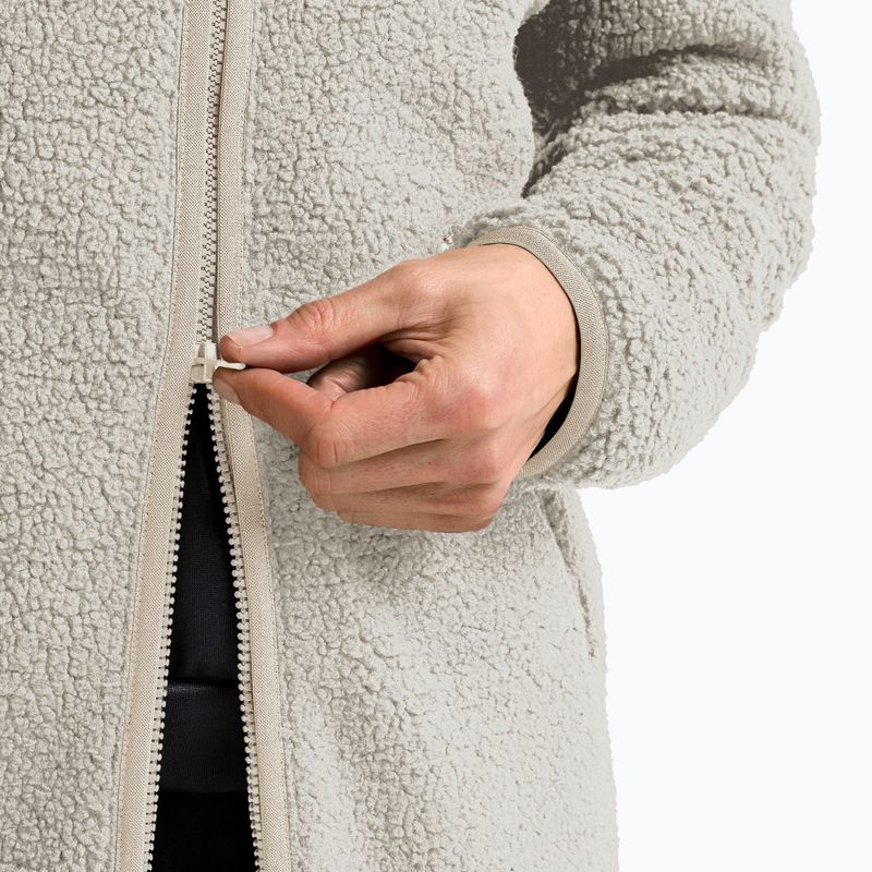 Кофта трекінгова жіноча Jack Wolfskin High Curl Coat pale sand 5