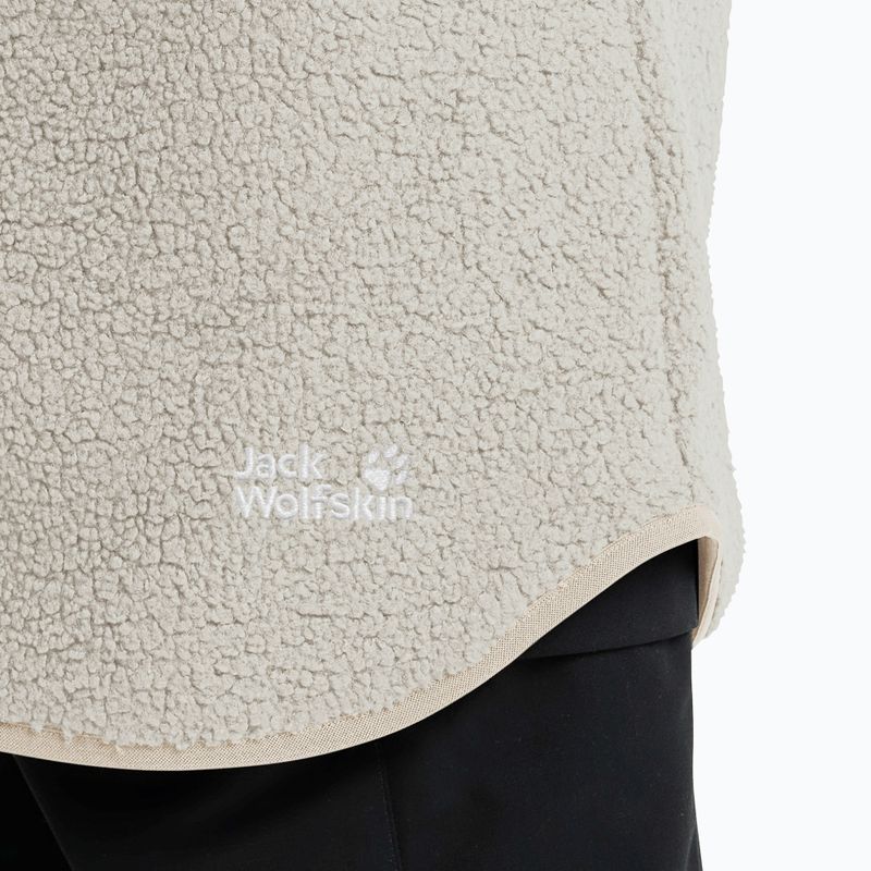 Кофта трекінгова жіноча Jack Wolfskin High Curl Coat pale sand 6
