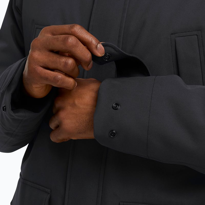 Куртка-дощовик чоловіча Jack Wolfskin Canyon Shield Parka black 5