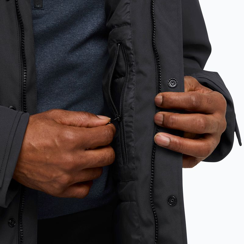 Куртка-дощовик чоловіча Jack Wolfskin Canyon Shield Parka black 6