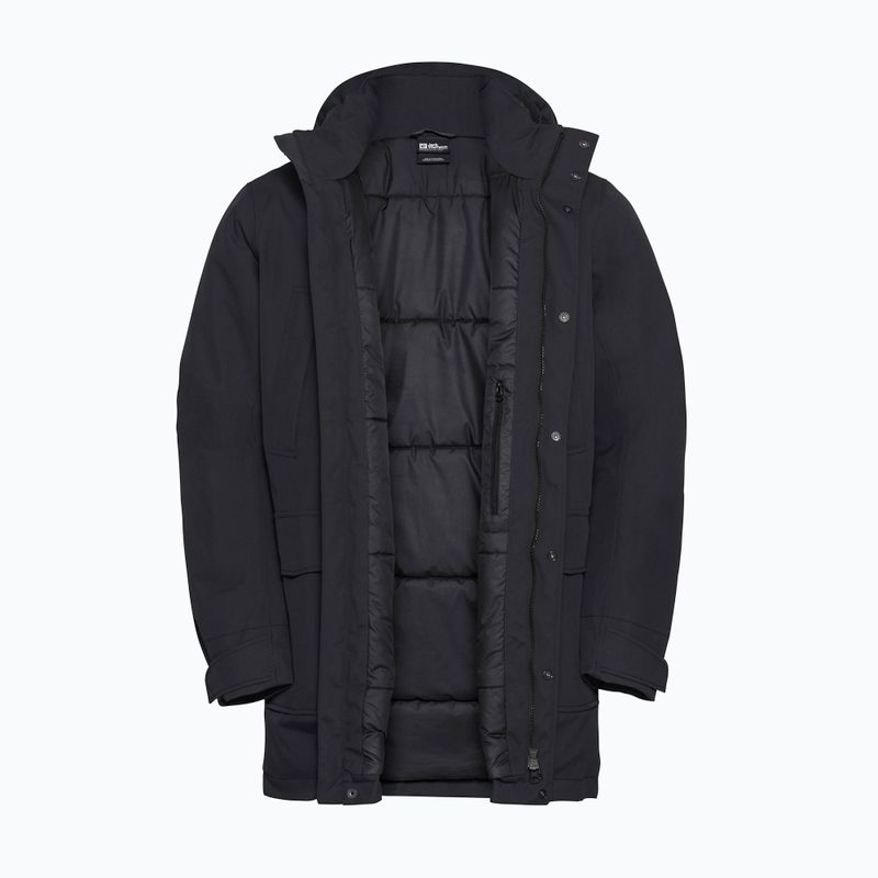 Куртка-дощовик чоловіча Jack Wolfskin Canyon Shield Parka black 9