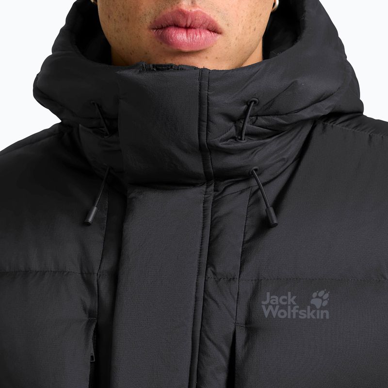 Пуховик чоловічий Jack Wolfskin Icy Hill Coat Rds black 4