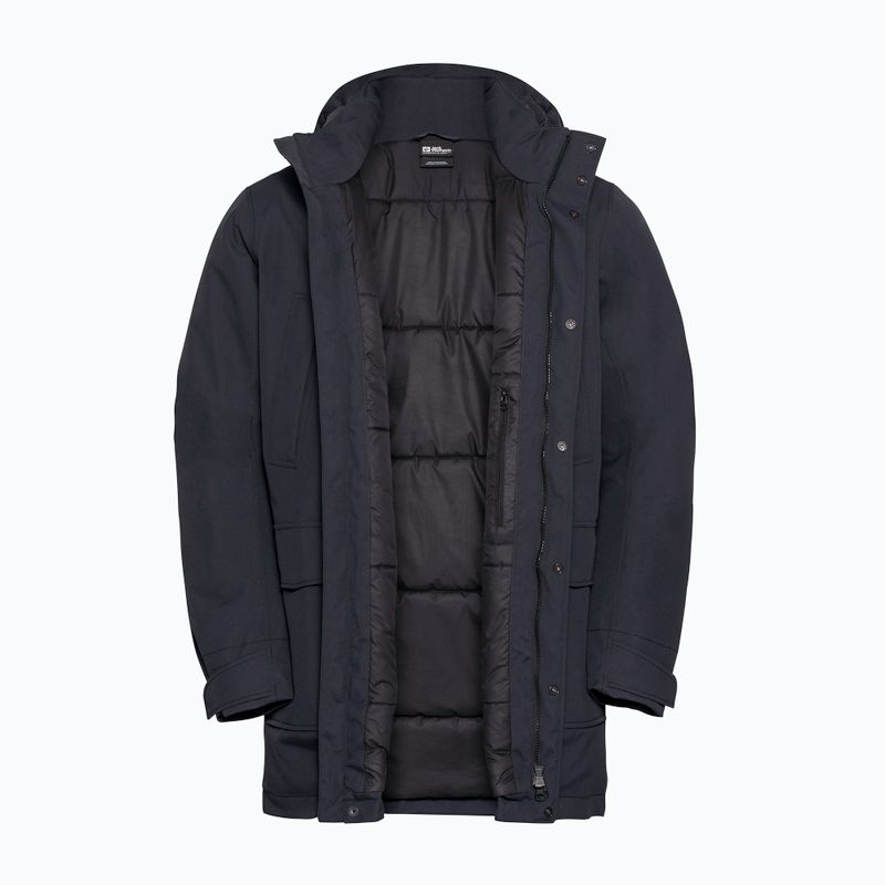 Куртка-дощовик чоловіча Jack Wolfskin Canyon Shield Parka dark navy 9