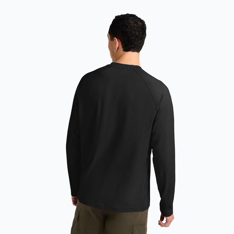 Лонгслів чоловічий Jack Wolfskin Prelight Trail Crew black 3