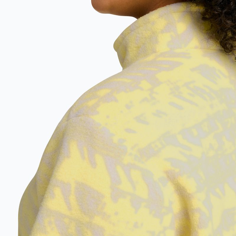 Кофта трекінгова жіноча Jack Wolfskin Big Sky Half Zip lemon ice 4