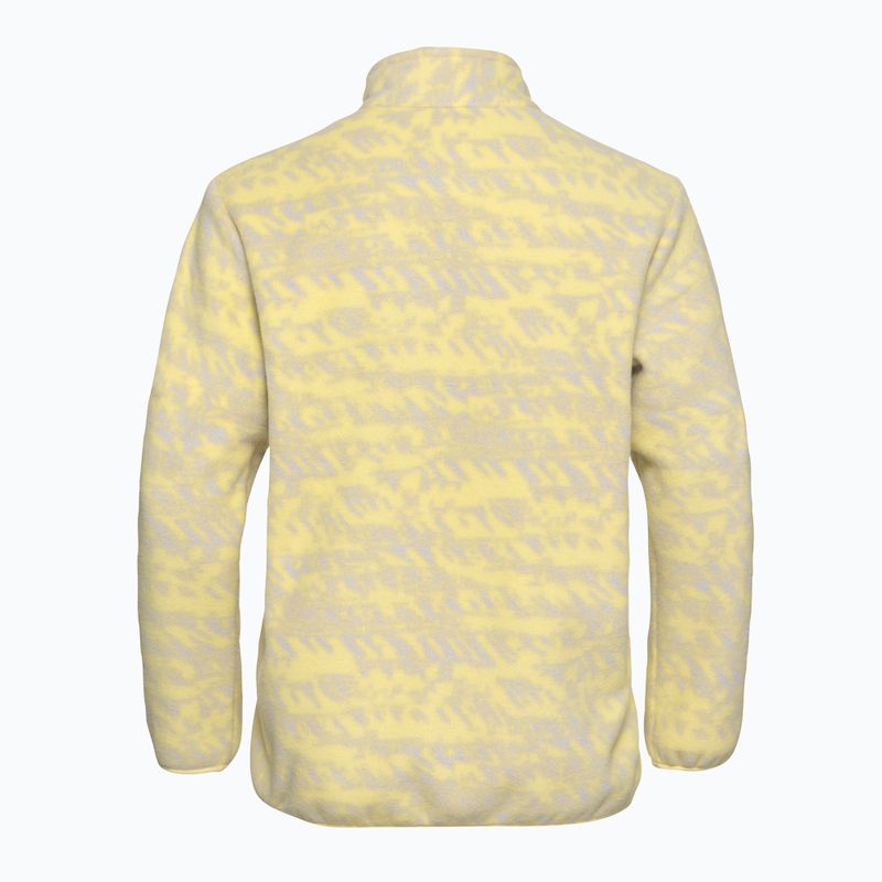 Кофта трекінгова жіноча Jack Wolfskin Big Sky Half Zip lemon ice 7