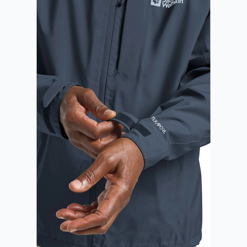 Куртка-дощовик чоловіча Jack Wolfskin Tempest 2l midnight sky 6