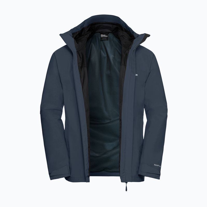 Куртка-дощовик чоловіча Jack Wolfskin Tempest 2l midnight sky 10