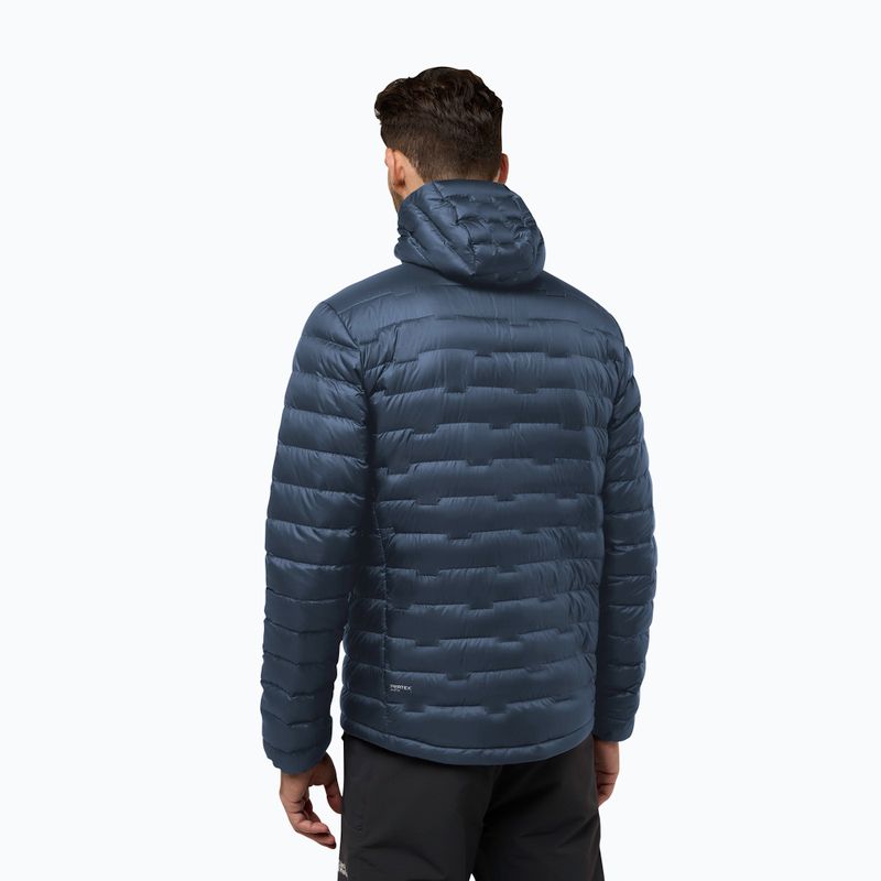 Пуховик чоловічий Jack Wolfskin Passamani Down Hoody midnight sky 3