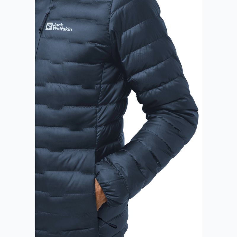 Пуховик чоловічий Jack Wolfskin Passamani Down Hoody midnight sky 5