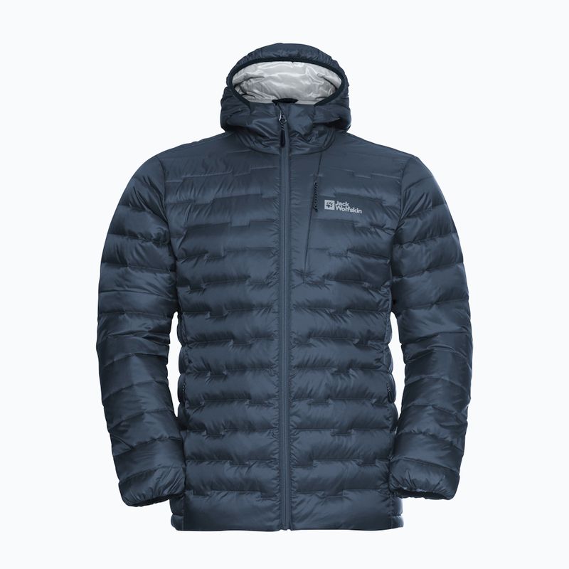Пуховик чоловічий Jack Wolfskin Passamani Down Hoody midnight sky 11