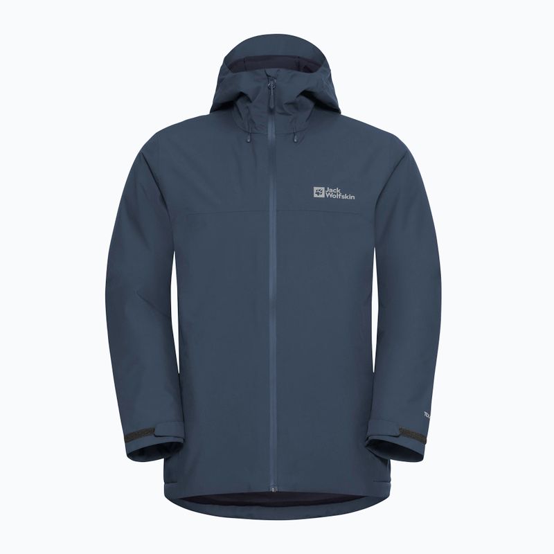 Пуховик чоловічий Jack Wolfskin Wisper Ins midnight sky/dark navy 7