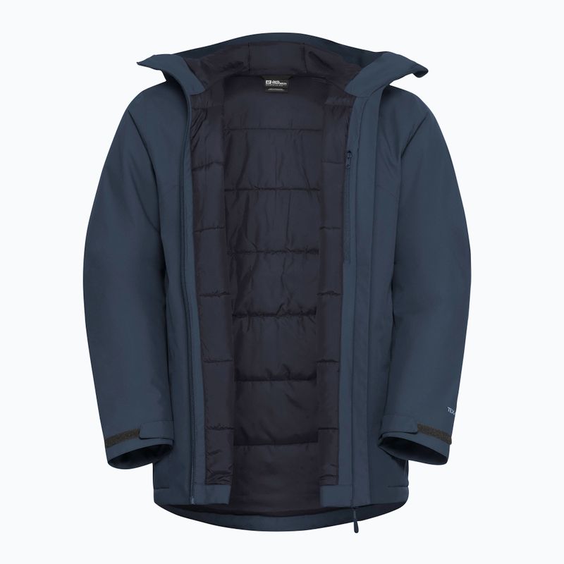 Пуховик чоловічий Jack Wolfskin Wisper Ins midnight sky/dark navy 9