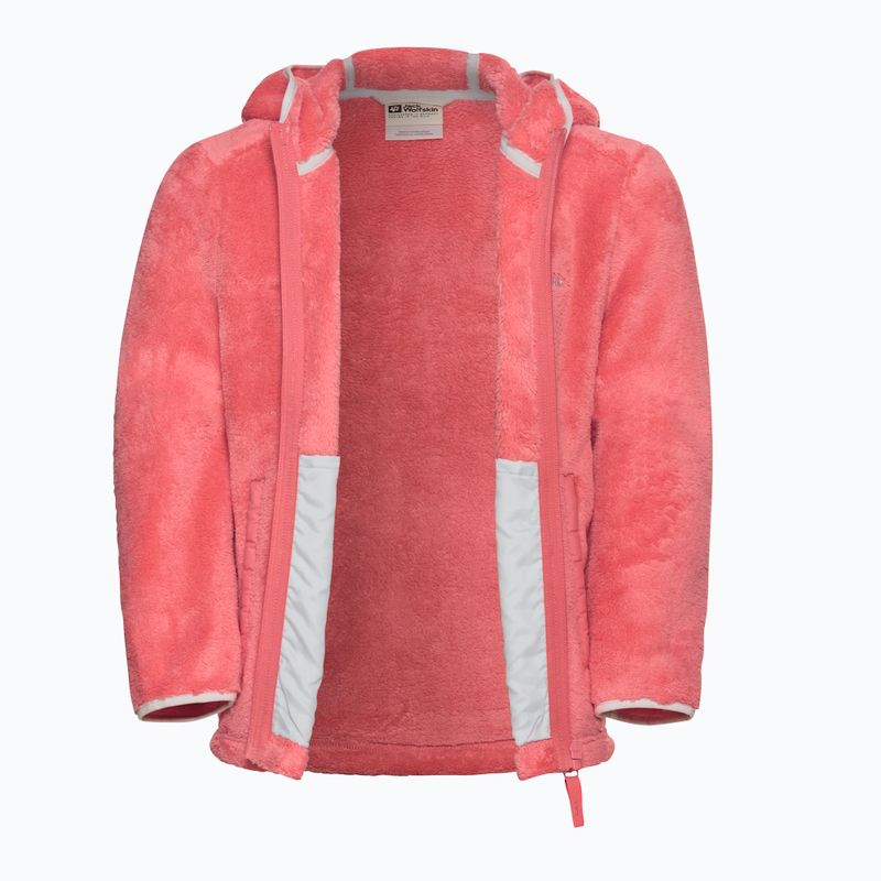 Кофта трекінгова дитяча Jack Wolfskin Nepali sunset coral 6