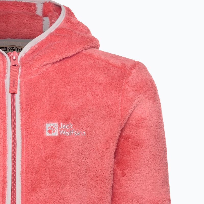 Кофта трекінгова дитяча Jack Wolfskin Nepali sunset coral 7